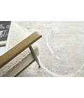 Exquisite Rugs Fine Pure Silk Gray/Ivory 42236X9 6ft.X9ft. Rect. Rug