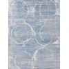 Exquisite Rugs Fine Pure Silk Blue/Gray/Ivory 42258X10 8ft.X10ft. Rect. Rug