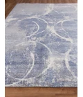 Exquisite Rugs Fine Pure Silk Blue/Gray/Ivory 422512X15 12ft.X15ft. Rect. Rug