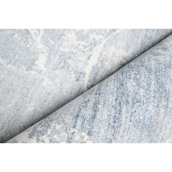 Exquisite Rugs Fine Pure Silk Blue/Gray/Ivory 42258X10 8ft.X10ft. Rect. Rug