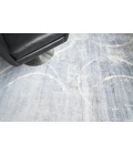 Exquisite Rugs Fine Pure Silk Blue/Gray/Ivory 422512X15 12ft.X15ft. Rect. Rug