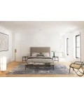 Exquisite Rugs Fine Pure Silk Blue/Gray/Ivory 422512X15 12ft.X15ft. Rect. Rug