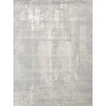 Exquisite Rugs Fine Pure Silk Silver/Ivory 42268X10 8ft.X10ft. Rect. Rug