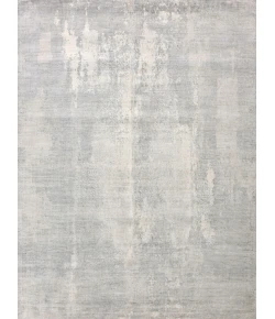 Exquisite Rugs Fine Pure Silk Silver/Ivory 42268X10 8ft.X10ft. Rect. Rug