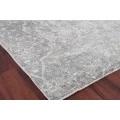 Exquisite Rugs Fine Pure Silk Gray/Ivory 42288X10 8ft.X10ft. Rect. Rug