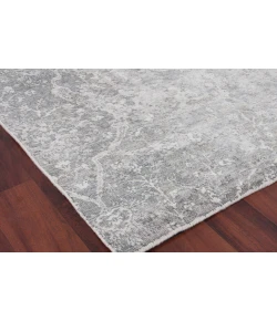 Exquisite Rugs Fine Pure Silk Gray/Ivory 42288X10 8ft.X10ft. Rect. Rug