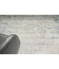 Exquisite Rugs Fine Pure Silk White/Blue 42298X10 8ft.X10ft. Rect. Rug