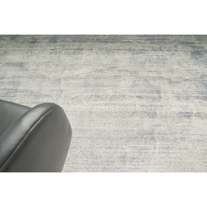 Exquisite Rugs Fine Pure Silk White/Blue 422912X15 12ft.X15ft. Rect. Rug