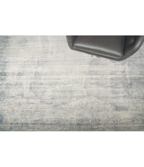 Exquisite Rugs Fine Pure Silk White/Blue 42298X10 8ft.X10ft. Rect. Rug