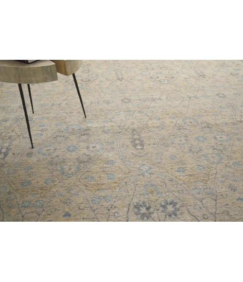 Exquisite Rugs Harper Beige/Light Blue 423010X14 10ft.X14ft. Rect. Rug