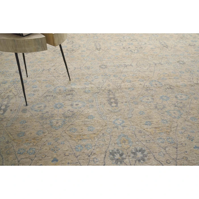 Exquisite Rugs Harper Beige/Light Blue 423010X14 10ft.X14ft. Rect. Rug