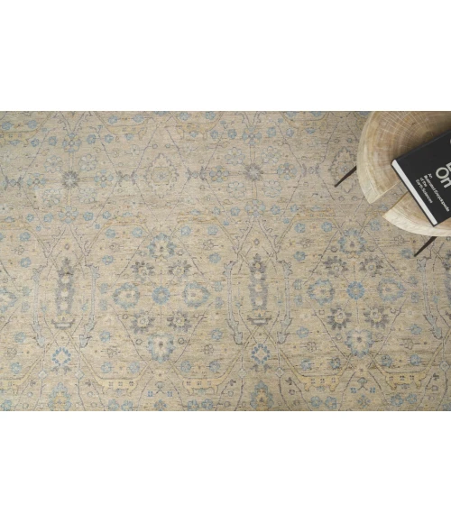 Exquisite Rugs Harper Beige/Light Blue 423010X14 10ft.X14ft. Rect. Rug