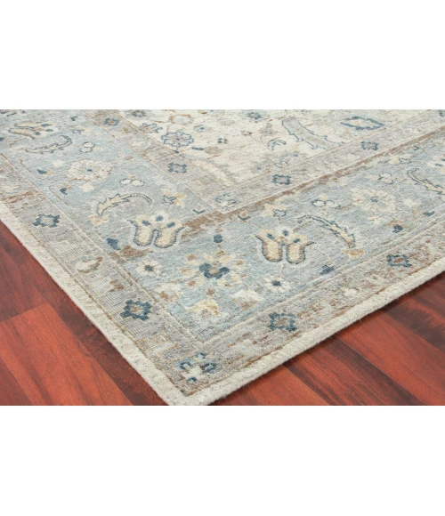 Exquisite Rugs Harper Ivory/Light Blue 423110X14 10ft.X14ft. Rect. Rug