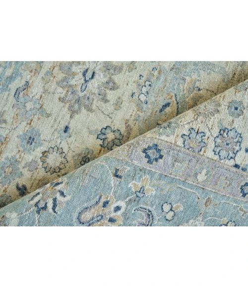 Exquisite Rugs Harper Ivory/Light Blue 423110X14 10ft.X14ft. Rect. Rug