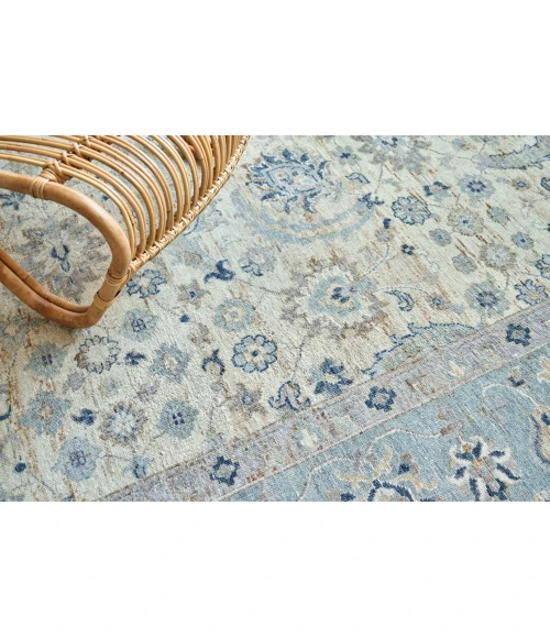 Exquisite Rugs Harper Ivory/Light Blue 423110X14 10ft.X14ft. Rect. Rug