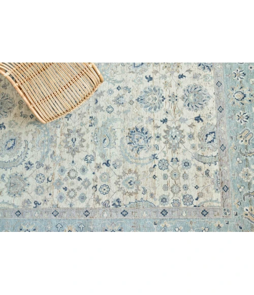 Exquisite Rugs Harper Ivory/Light Blue 423110X14 10ft.X14ft. Rect. Rug