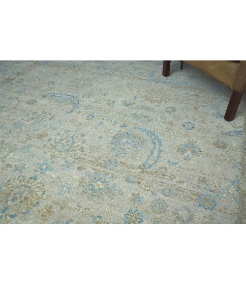 Exquisite Rugs Harper Beige/Ivory/Blue 423210X14 10ft.X14ft. Rect. Rug