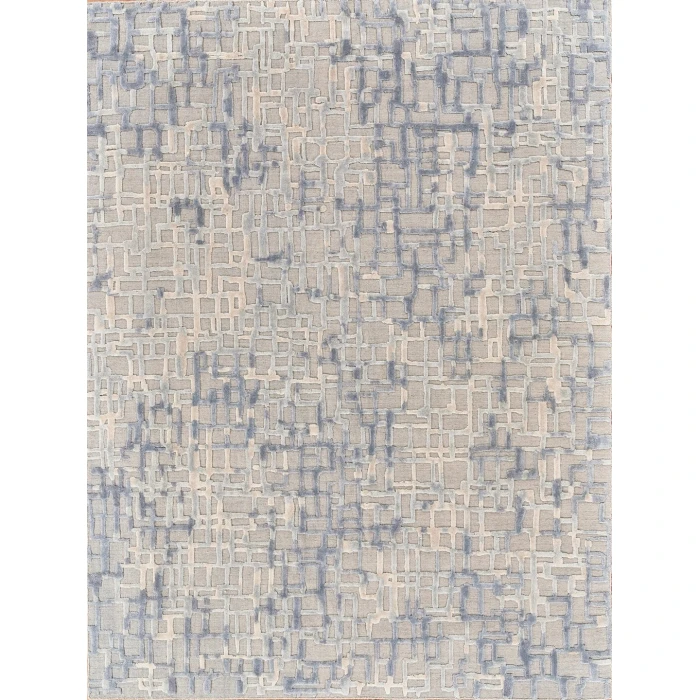 Exquisite Rugs Vista Gray/Blue 43381X16 1ft.X1ft.6in. Rect. Rug