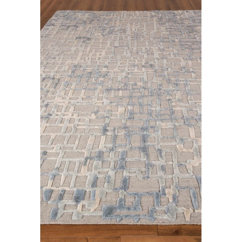 Exquisite Rugs Vista Gray/Blue 43389X12 9ft.X12ft. Rect. Rug
