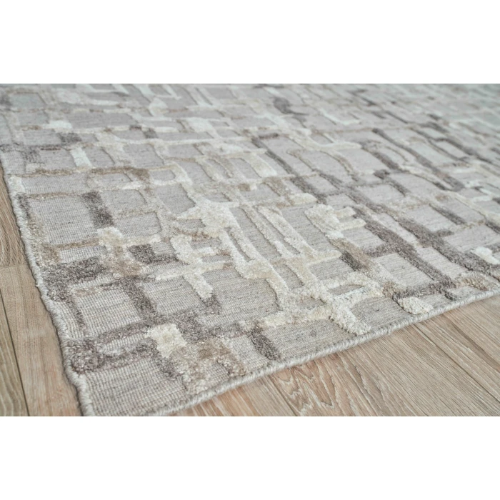 Exquisite Rugs Vista Mocha Beige 43391X16 1ft.X1ft.6in. Rect. Rug