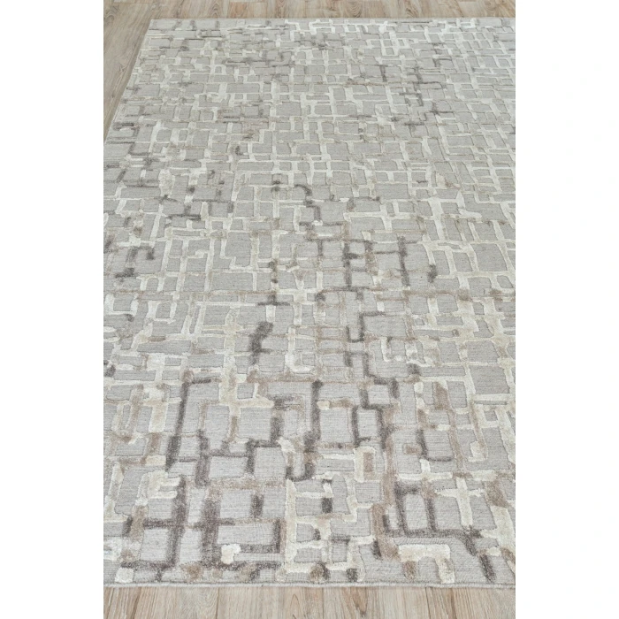 Exquisite Rugs Vista Mocha Beige 43391X16 1ft.X1ft.6in. Rect. Rug