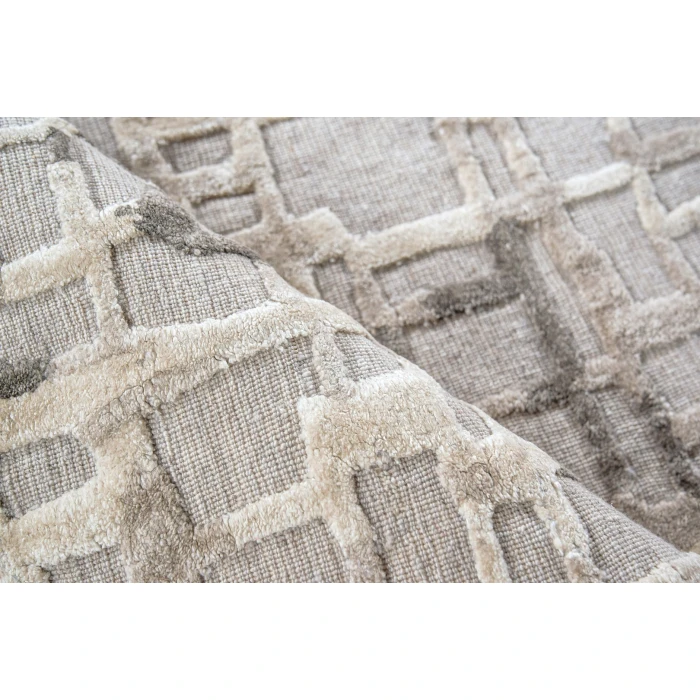 Exquisite Rugs Vista Mocha Beige 43391X16 1ft.X1ft.6in. Rect. Rug