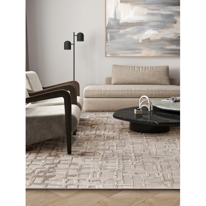Exquisite Rugs Vista Beige 43411X16 1ft.X1ft.6in. Rect. Rug
