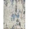 Exquisite Rugs Cosmo Silver/Blue/Ivory 43431X16 1ft.X1ft.6in. Rect. Rug