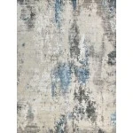 Exquisite Rugs Cosmo Silver/Blue/Ivory 434312X15 12ft.X15ft. Rect. Rug