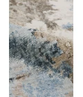 Exquisite Rugs Cosmo Silver/Blue/Ivory 43431X16 1ft.X1ft.6in. Rect. Rug