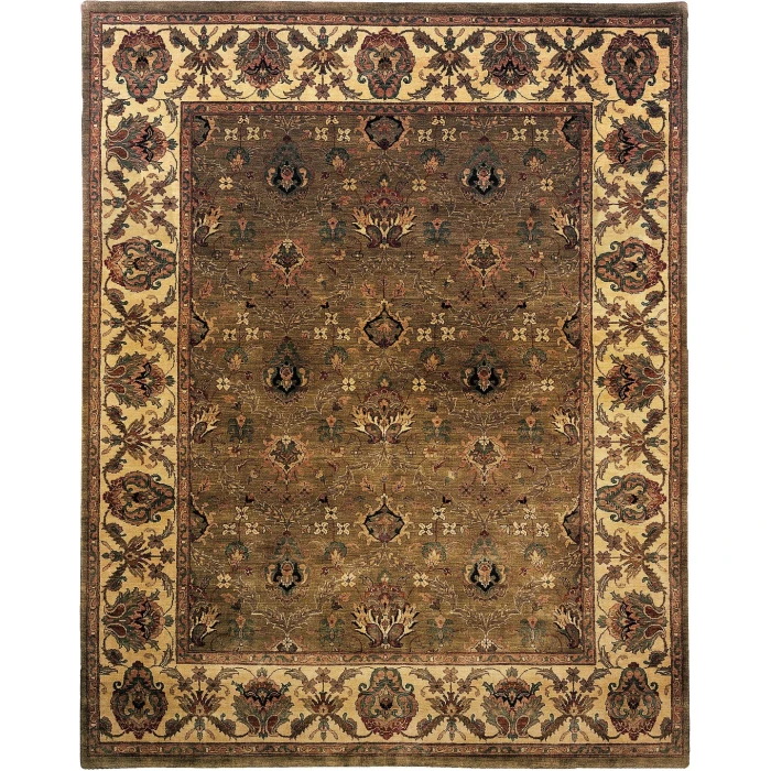 Exquisite Rugs Moghul Light Green/Gold 434412X18 12ft.X18ft. Rect. Rug