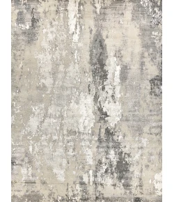 Exquisite Rugs Cosmo Silver/Blue/Ivory 43451X16 1ft.X1ft.6in. Rect. Rug
