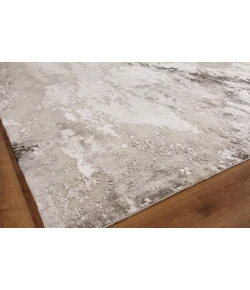 Exquisite Rugs Cosmo Silver/Blue/Ivory 43451X16 1ft.X1ft.6in. Rect. Rug
