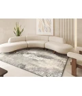Exquisite Rugs Cosmo Silver/Blue/Ivory 434510X14 10ft.X14ft. Rect. Rug