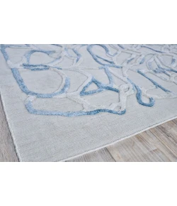 Exquisite Rugs Goudy Blue 43461X16 1ft.X1ft.6in. Rect. Rug