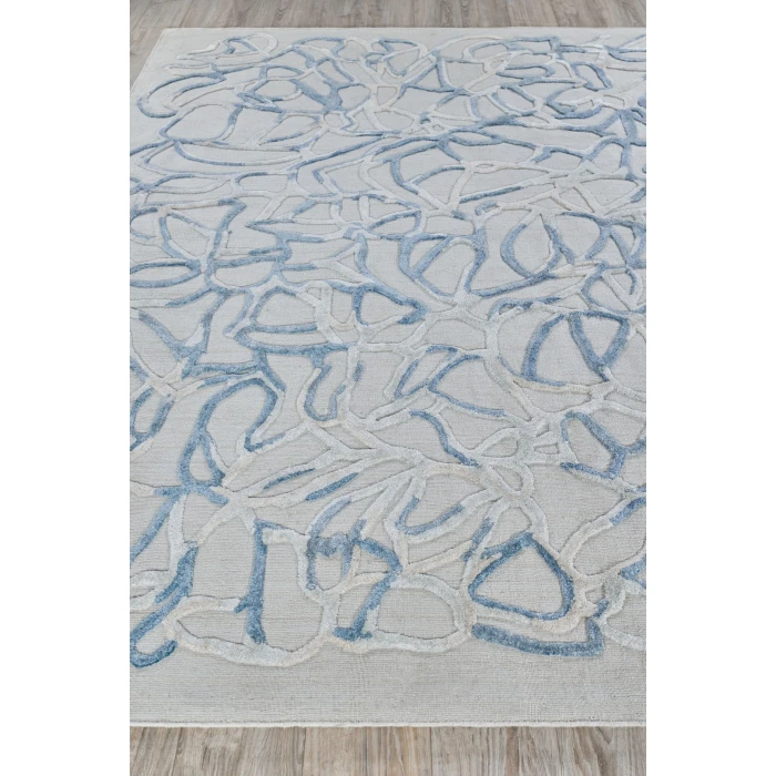Exquisite Rugs Goudy Blue 43468X10 8ft.X10ft. Rect. Rug