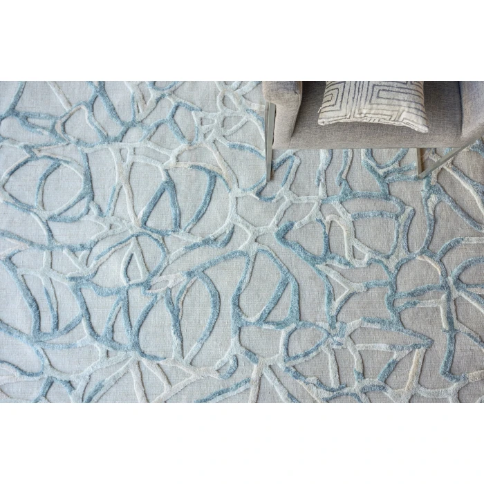 Exquisite Rugs Goudy Blue 43468X10 8ft.X10ft. Rect. Rug