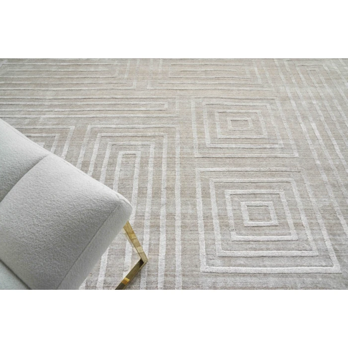 Exquisite Rugs Castelli Light Beige 43528X10 8ft.X10ft. Rect. Rug