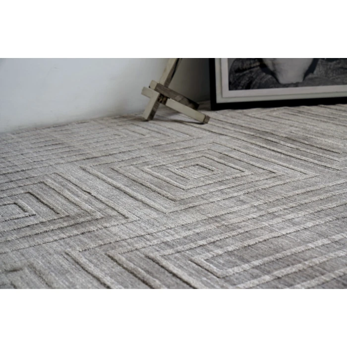 Exquisite Rugs Castelli Gray 43538X10 8ft.X10ft. Rect. Rug