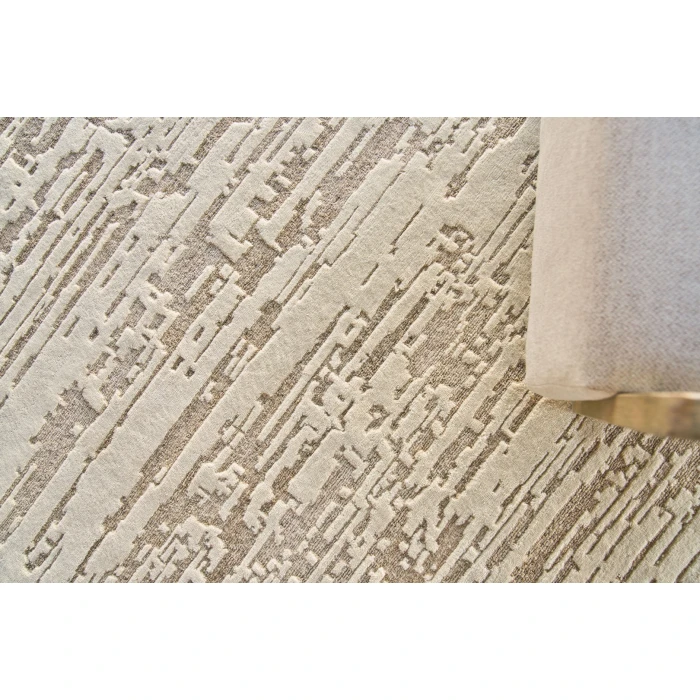 Exquisite Rugs Platinum Beige 43771X16 1ft.X1ft.6in. Rect. Rug