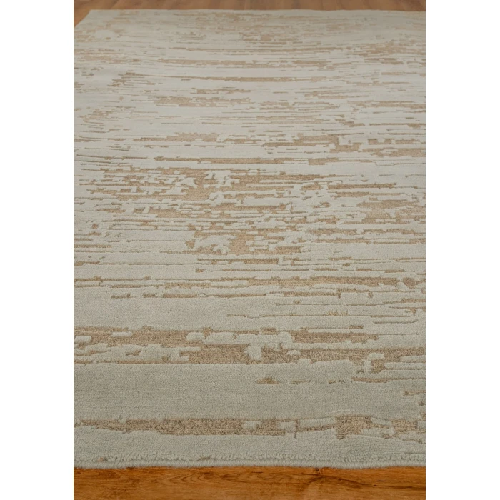 Exquisite Rugs Platinum Silver/Beige 43781X16 1ft.X1ft.6in. Rect. Rug