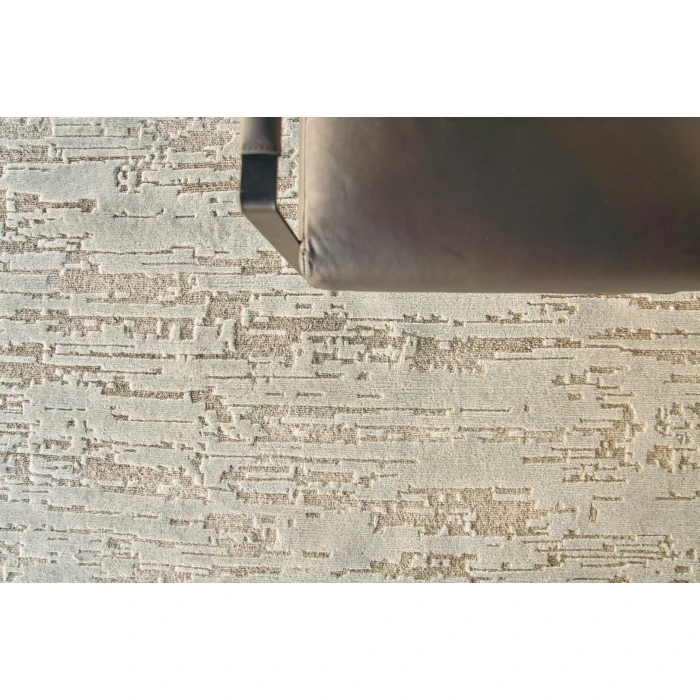 Exquisite Rugs Platinum Silver/Beige 43781X16 1ft.X1ft.6in. Rect. Rug