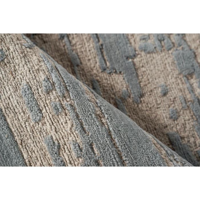 Exquisite Rugs Platinum Gray/Beige 43791X16 1ft.X1ft.6in. Rect. Rug