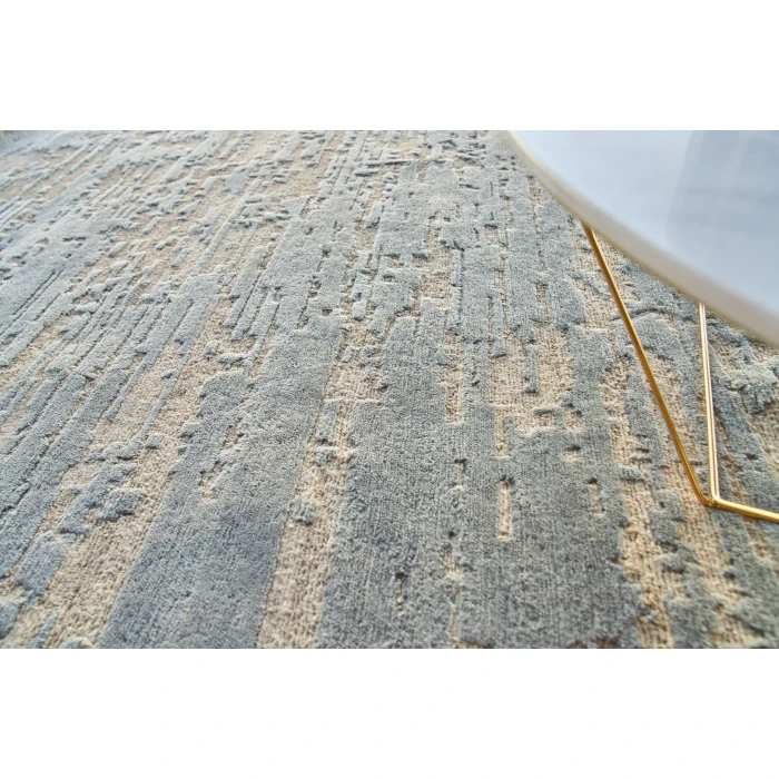 Exquisite Rugs Platinum Gray/Beige 43791X16 1ft.X1ft.6in. Rect. Rug