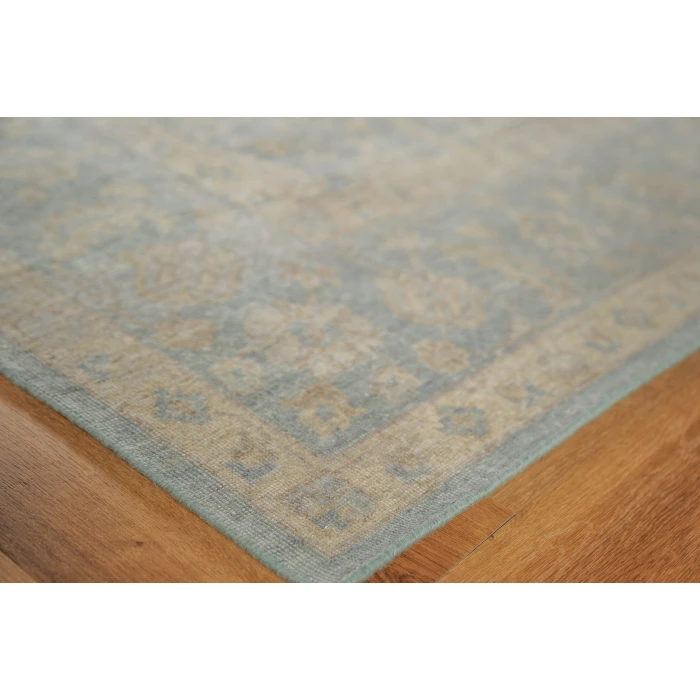 Exquisite Rugs Harper Light Blue/Beige 43911X16 1ft.X1ft.6in. Rect. Rug