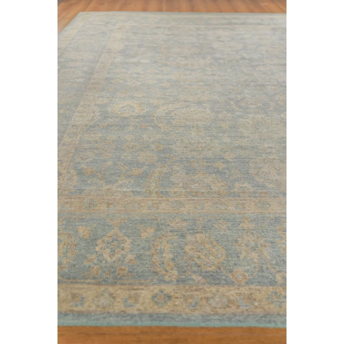 Exquisite Rugs Harper Light Blue/Beige 43911X16 1ft.X1ft.6in. Rect. Rug