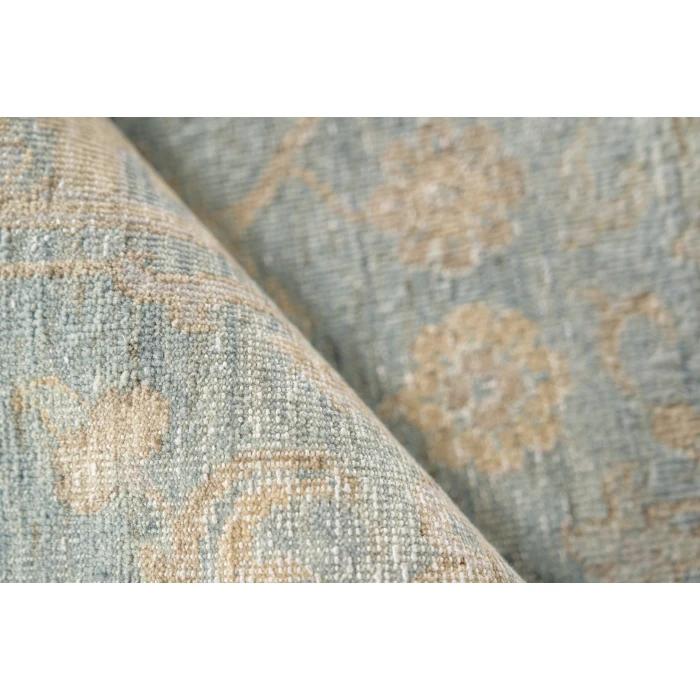 Exquisite Rugs Harper Light Blue/Beige 43911X16 1ft.X1ft.6in. Rect. Rug