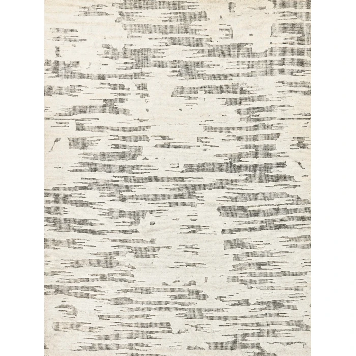 Exquisite Rugs Calibre Ivory/Charcoal 44601X16 1ft.X1ft.6in. Rect. Rug