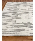 Exquisite Rugs Calibre Ivory/Charcoal 44601X16 1ft.X1ft.6in. Rect. Rug