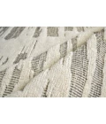 Exquisite Rugs Calibre Ivory/Charcoal 44601X16 1ft.X1ft.6in. Rect. Rug